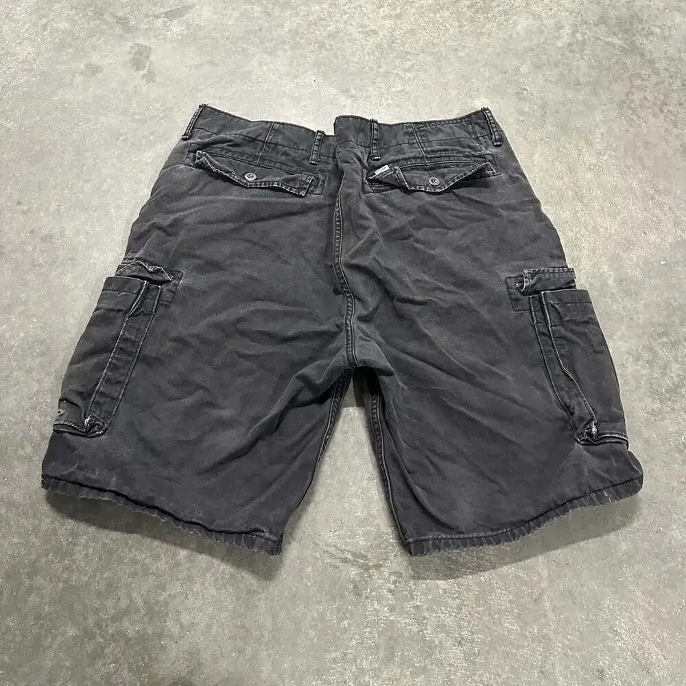 Levi Strauss & Co. Men's Black Military Cargo Shorts Size 38